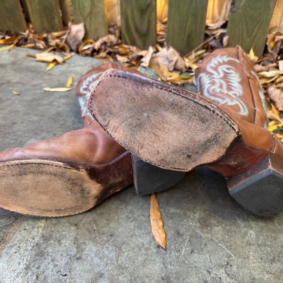 Women's Nocona Cowboy Boots Large - Picture 4 of 6